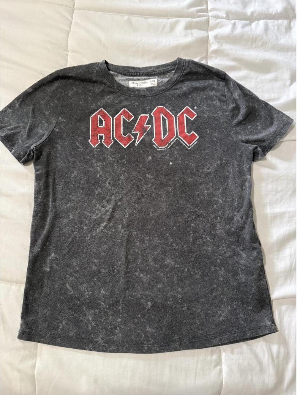 Abercrombie Kids Kid's Grey and Black Tshirt